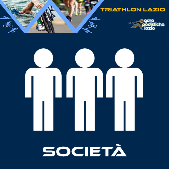 le societa di triathlon nel lazio 2025