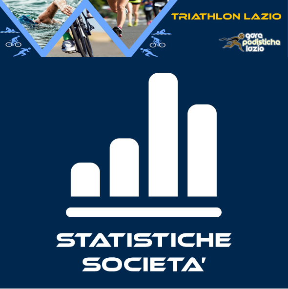 statistiche societa triathlon lazio 2025